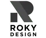 Roky Design logo — Hong Kong office interior design and fit-out company