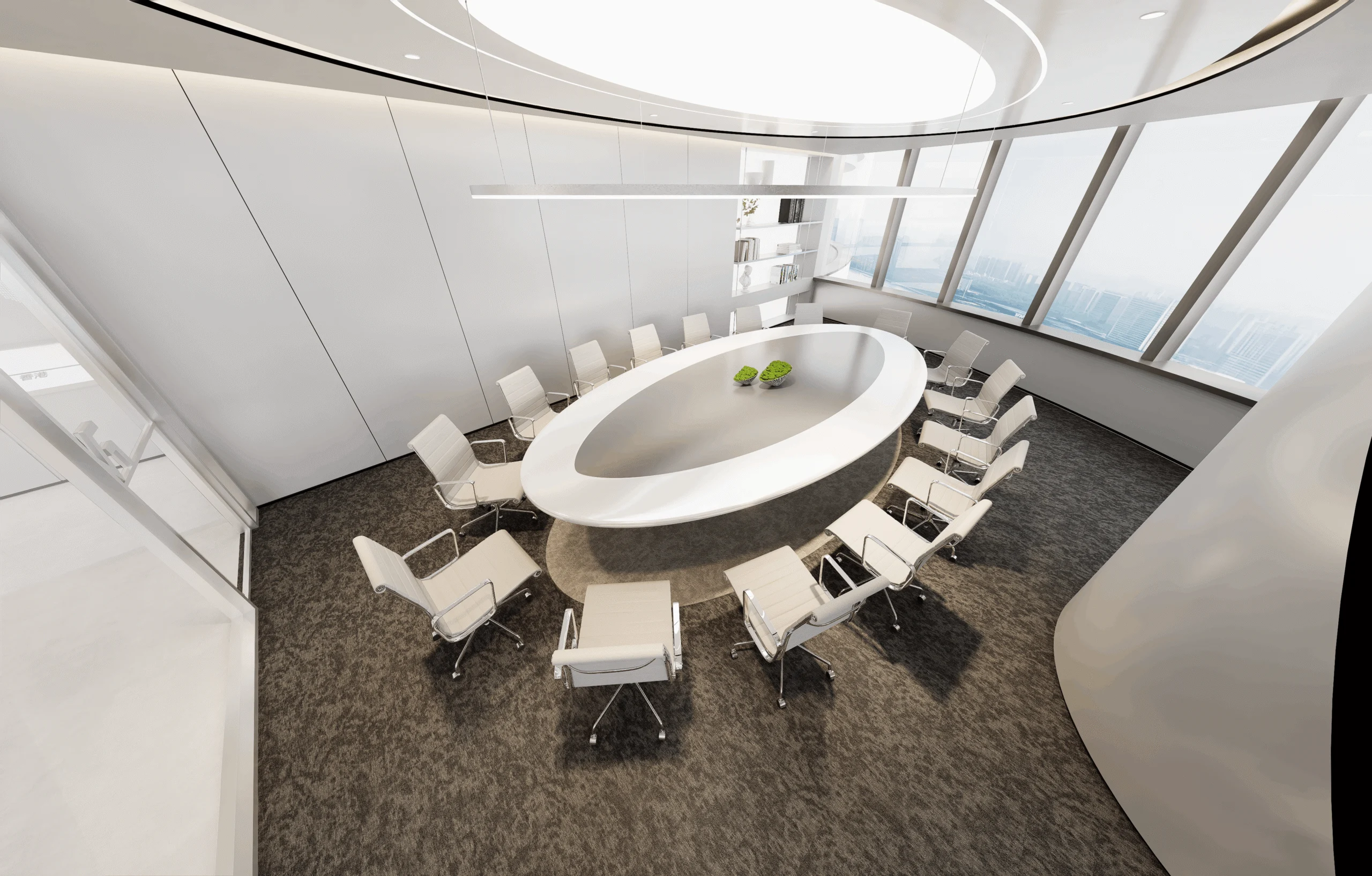 Office interior design and fit-out project in Hong Kong by Roky Design