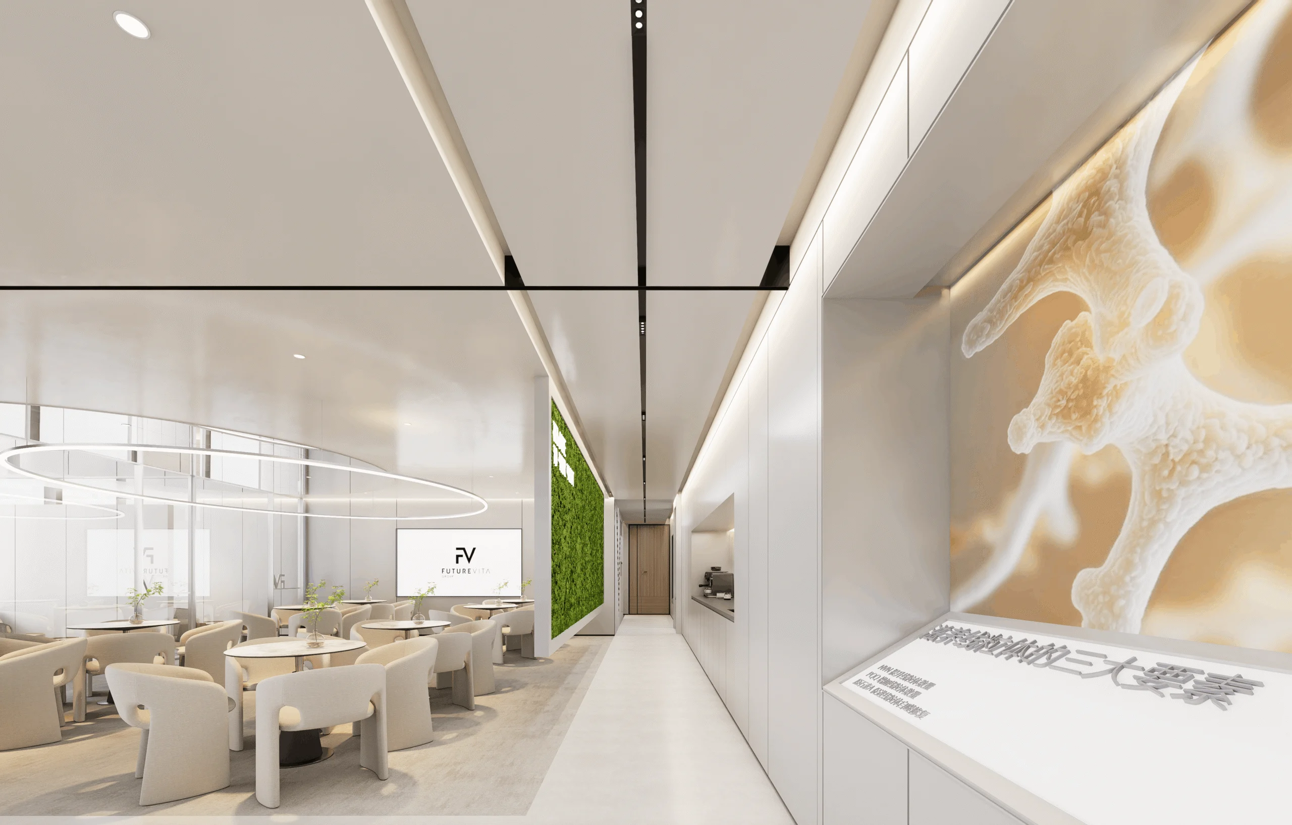 Office interior design and fit-out project in Hong Kong by Roky Design
