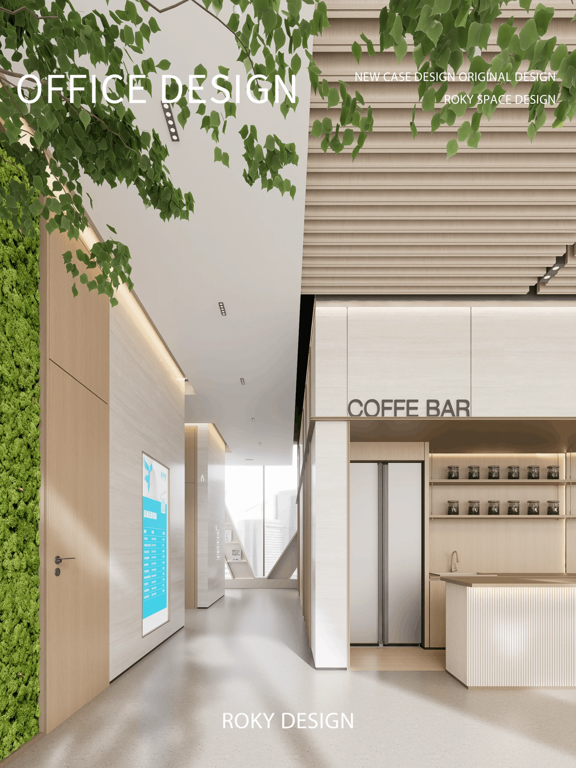 Office interior design and fit-out project in Hong Kong by Roky Design