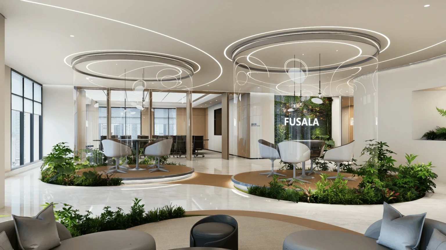 Trading Companies Interior Design – Roky Design Hong Kong