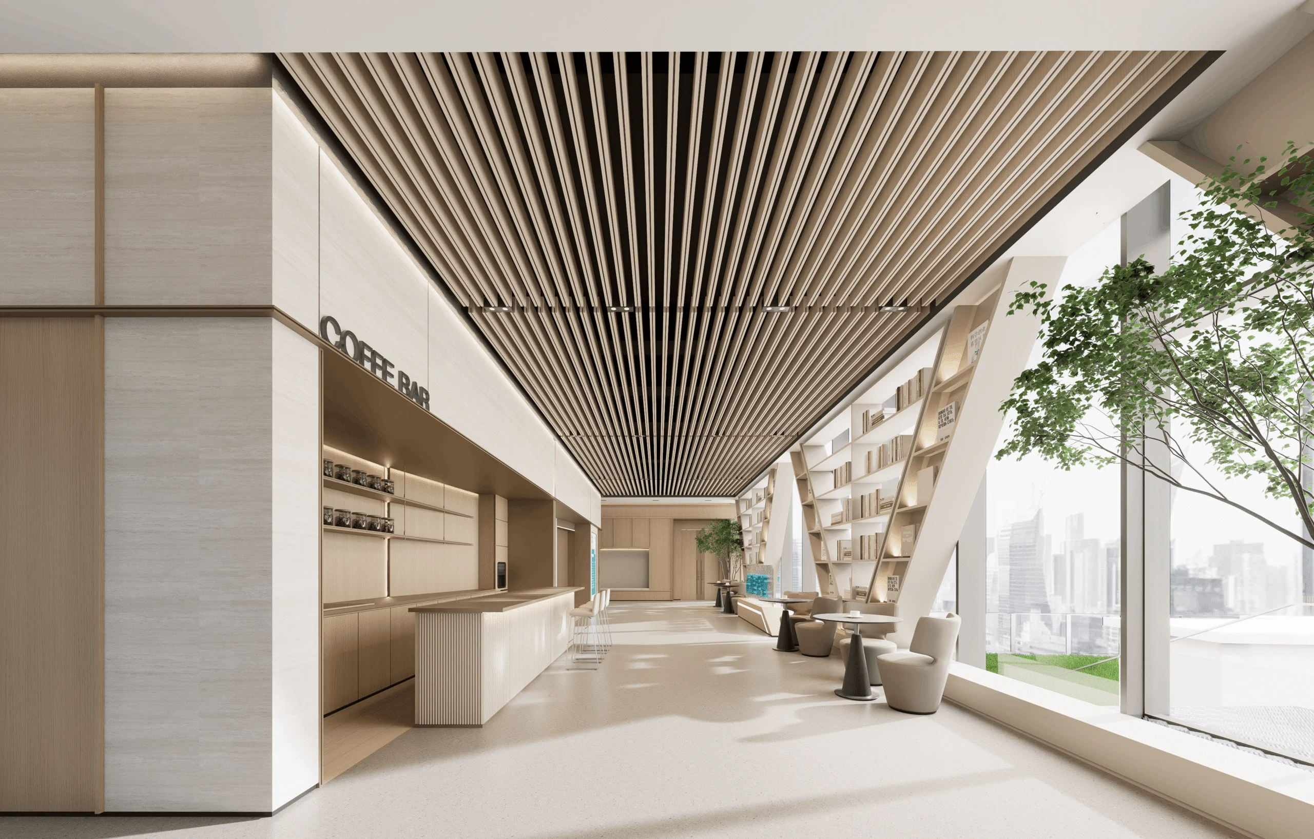 Office interior design and fit-out project in Hong Kong by Roky Design