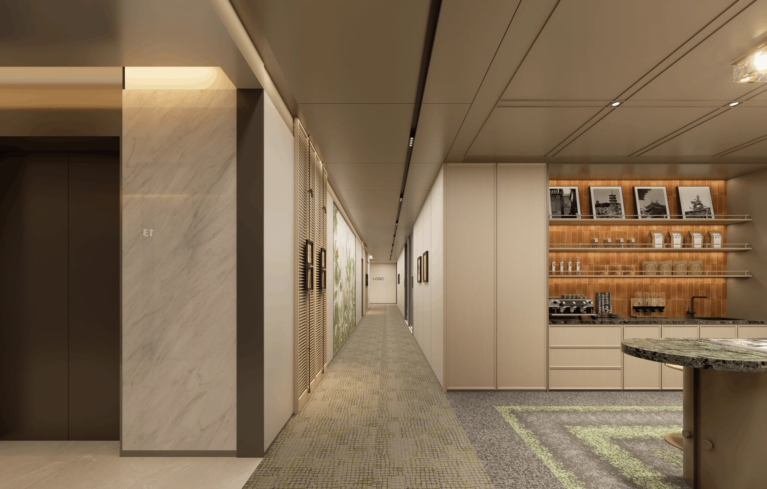 Office interior design and fit-out project in Hong Kong by Roky Design