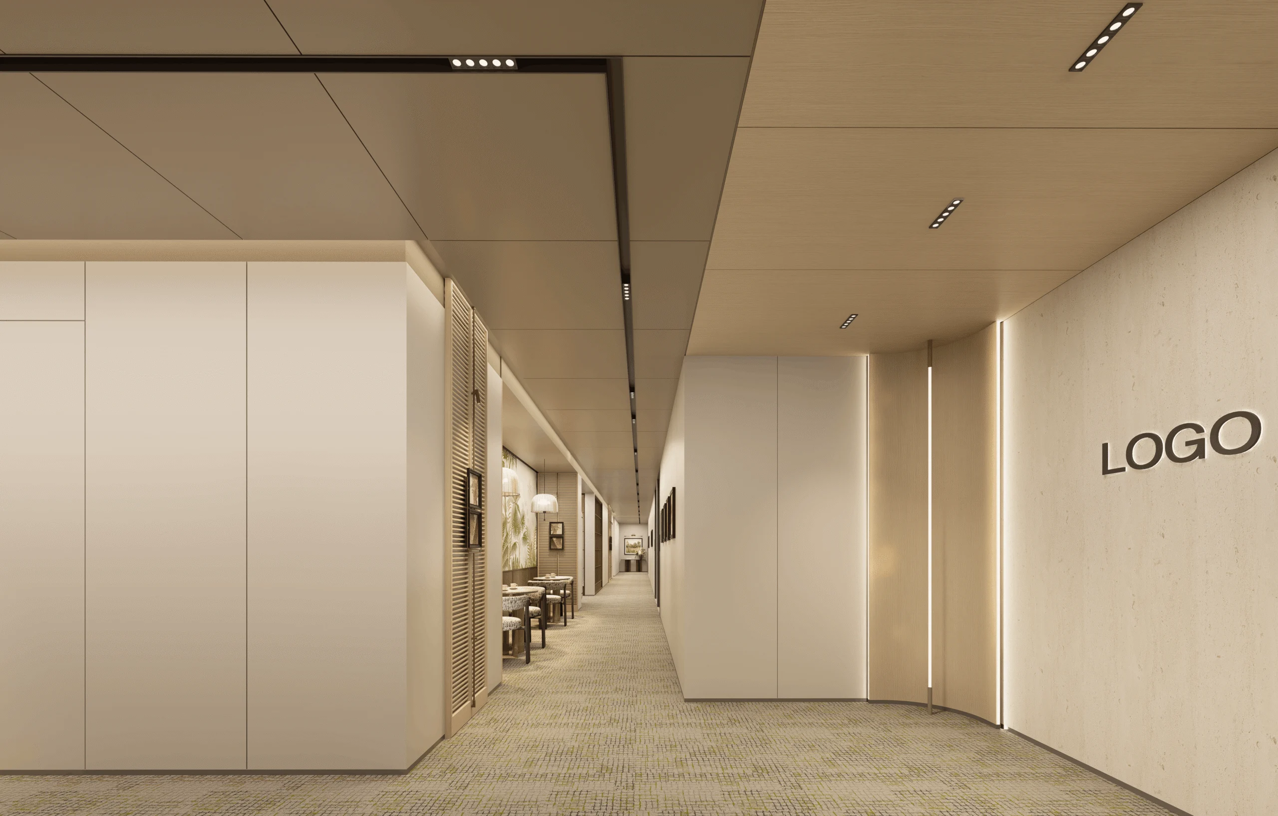 Office interior design and fit-out project in Hong Kong by Roky Design