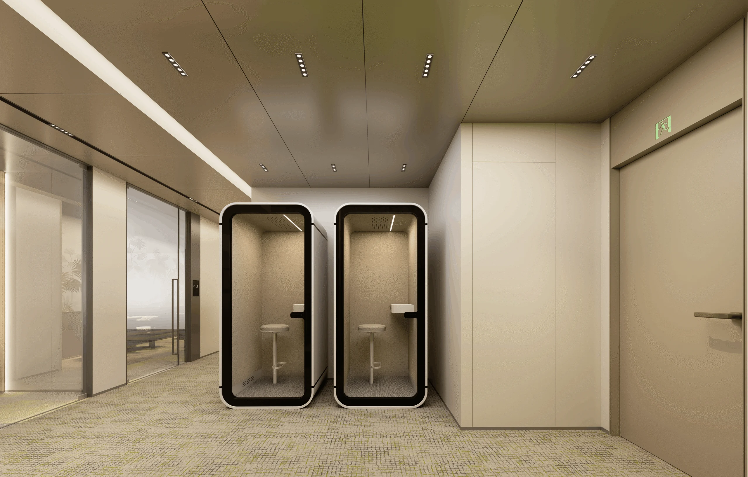Office interior design and fit-out project in Hong Kong by Roky Design