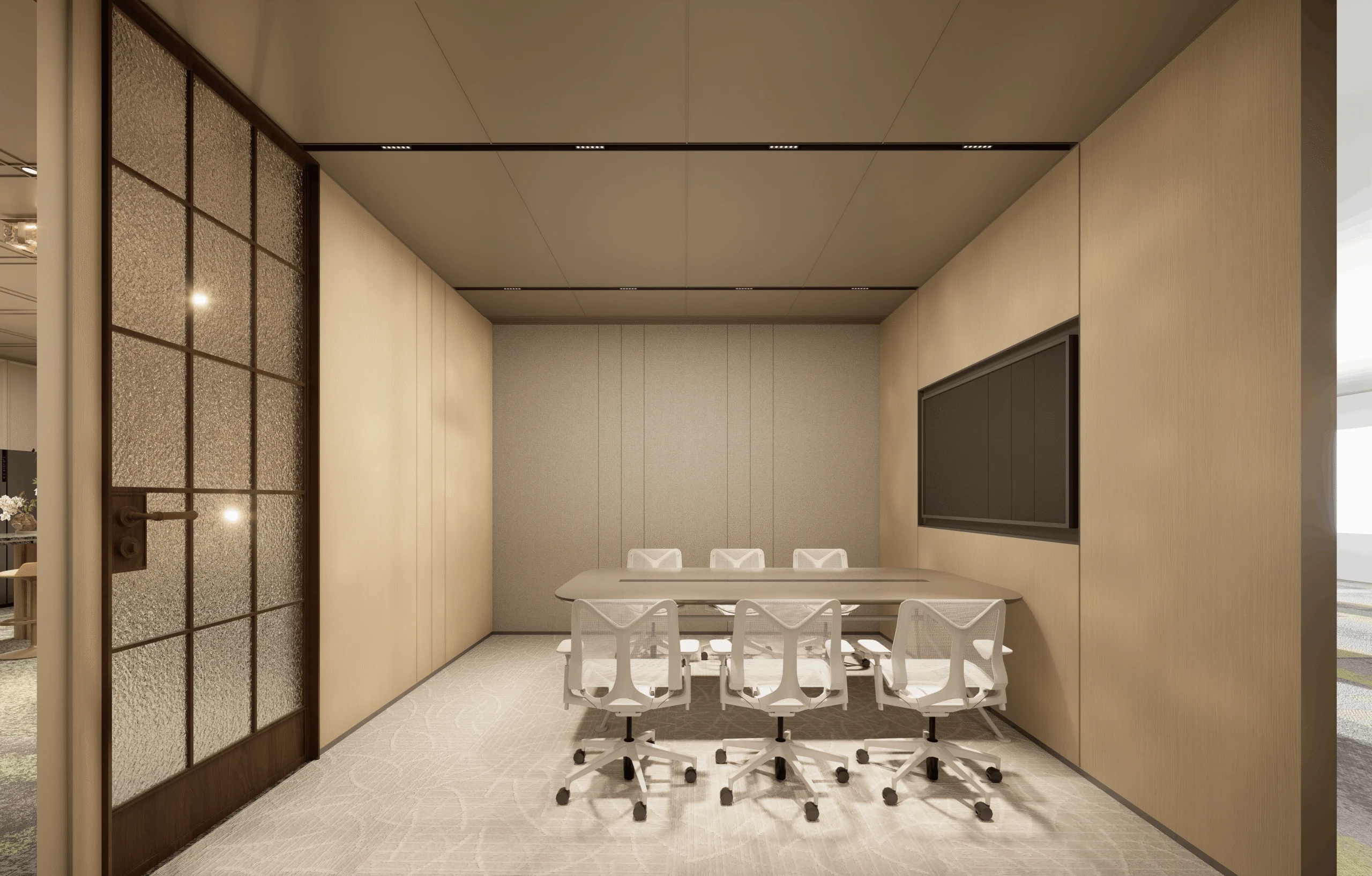 Office interior design and fit-out project in Hong Kong by Roky Design