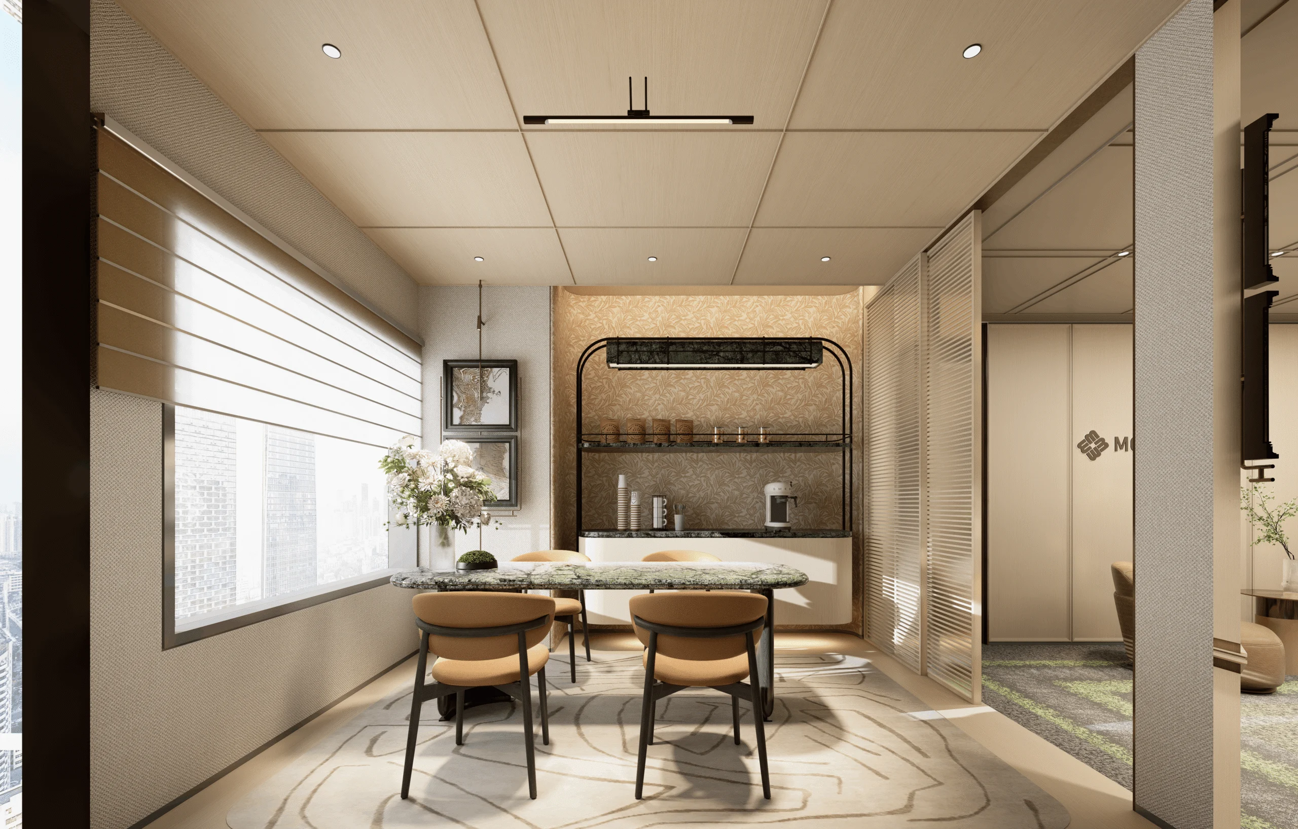 Office interior design and fit-out project in Hong Kong by Roky Design