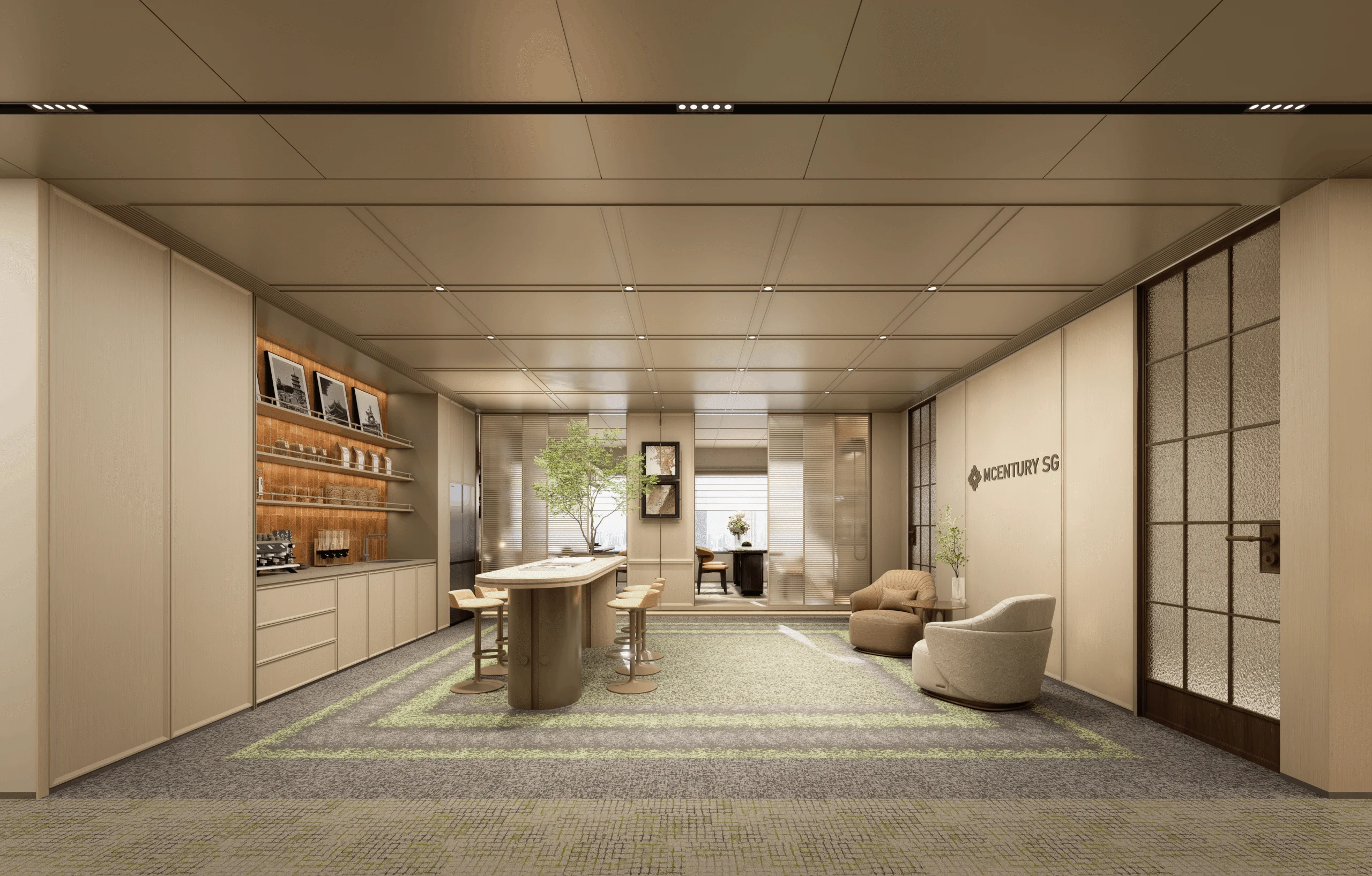 Office interior design and fit-out project in Hong Kong by Roky Design