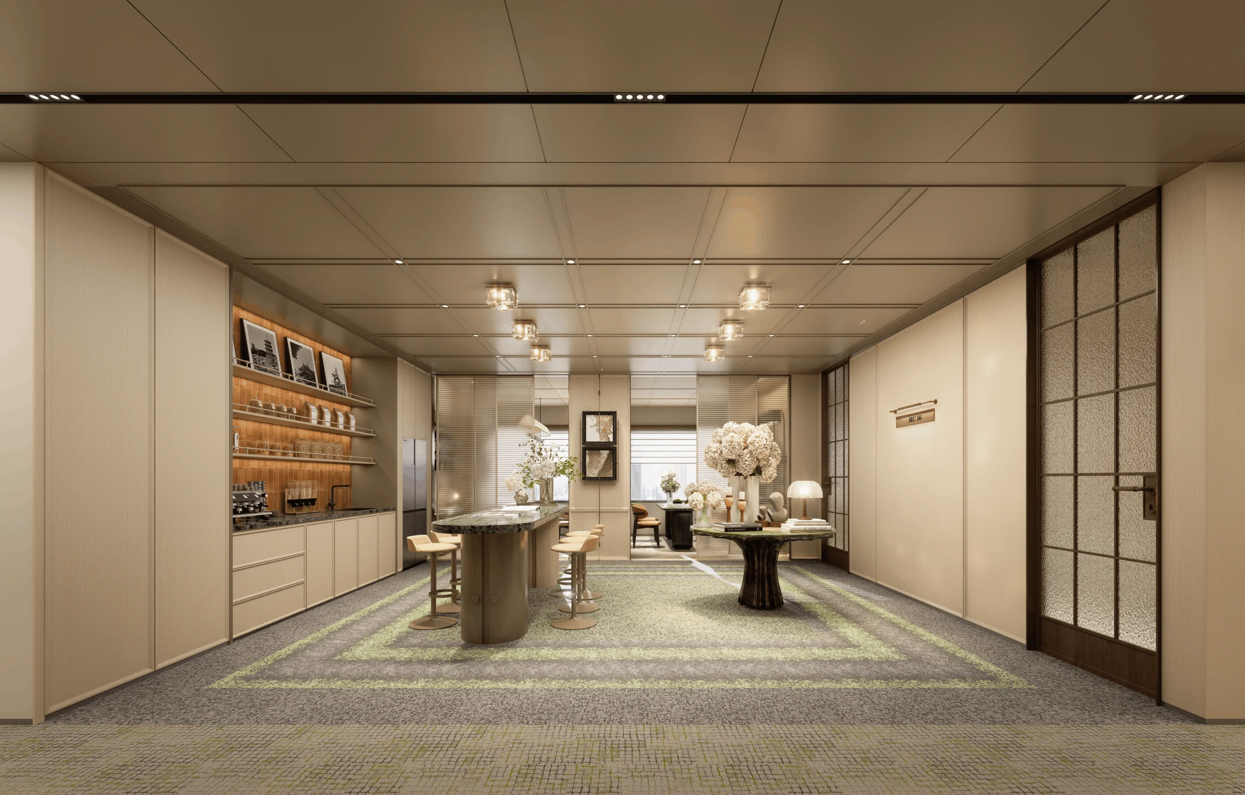 Office interior design and fit-out project in Hong Kong by Roky Design