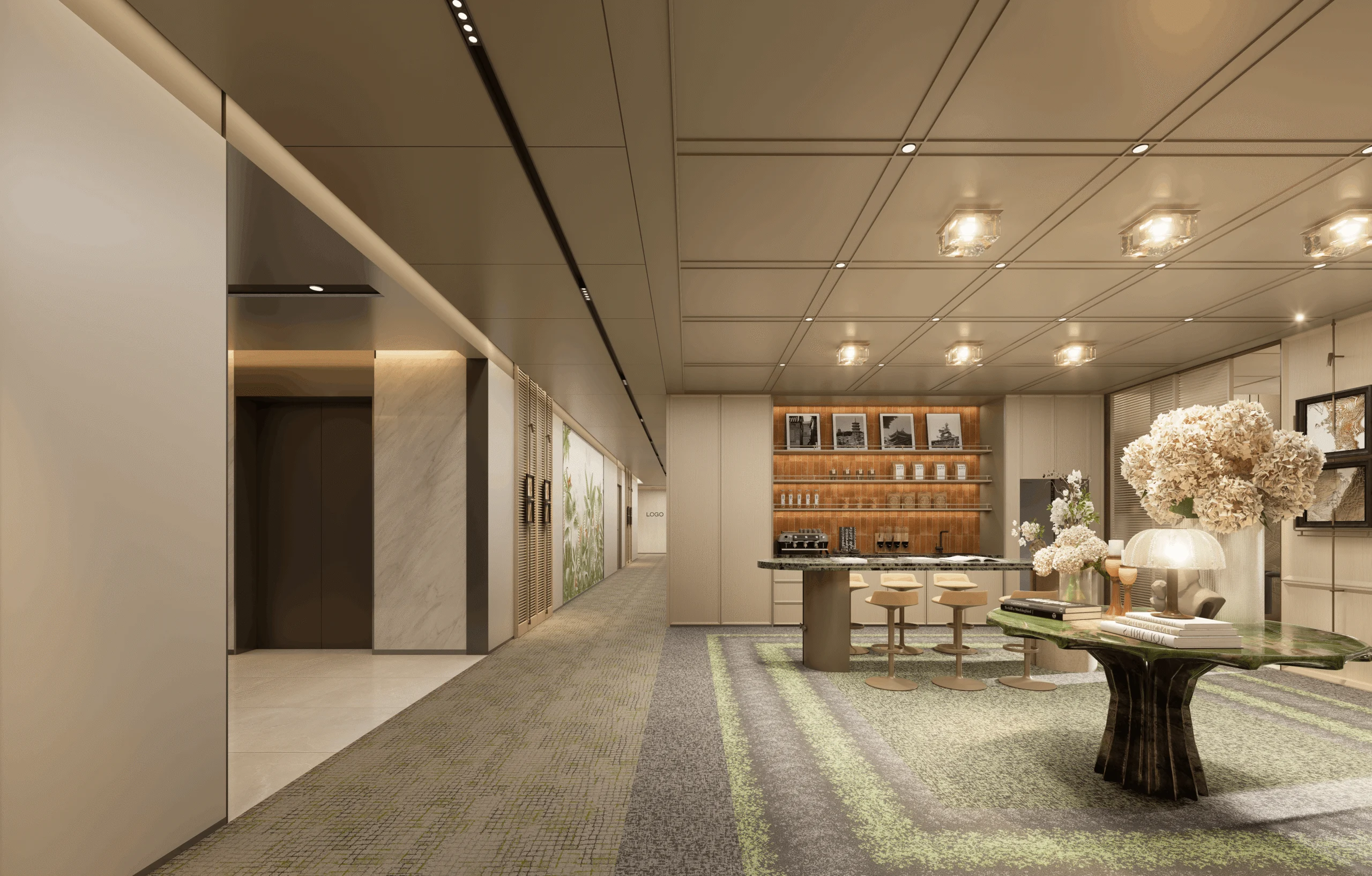Office interior design and fit-out project in Hong Kong by Roky Design