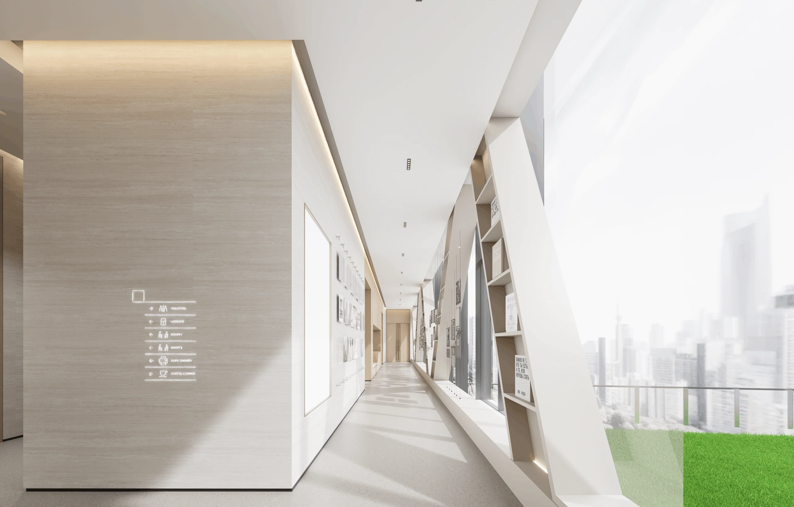 Office interior design and fit-out project in Hong Kong by Roky Design