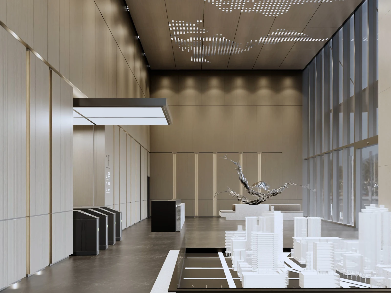 香港辦公室室內設計風格 2026,Roky Design 企業辦公大堂設計